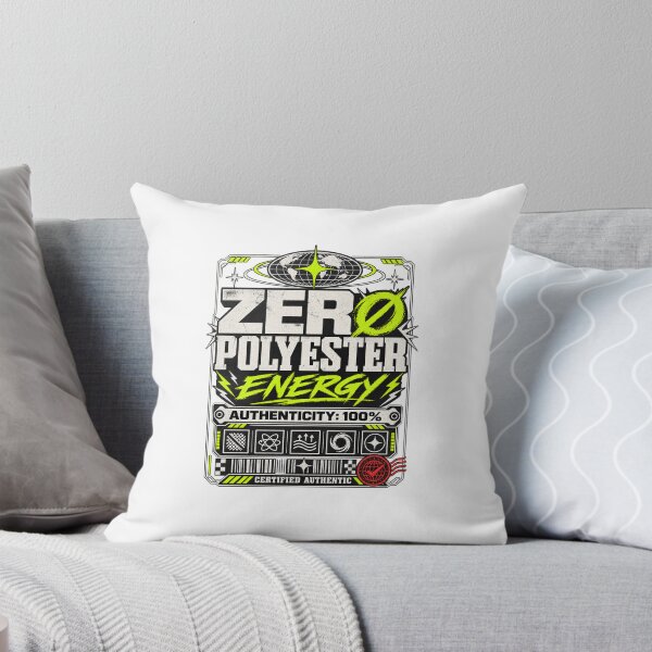 Item preview, Zero Polyester Energy Authenticity Label designed and sold by BlackStarShop77.