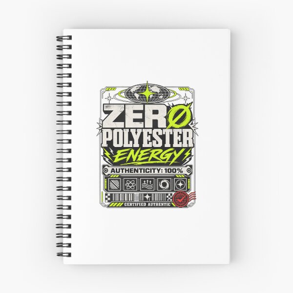 Item preview, Zero Polyester Energy Authenticity Label designed and sold by BlackStarShop77.