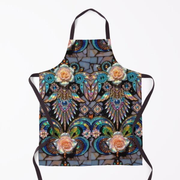 Item preview, Lotus flower jeweled with roses designed and sold by KingsArtworx 2.