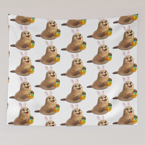 Item preview, Steller Sea Lion Easter Bunny designed and sold by Sillytoe.