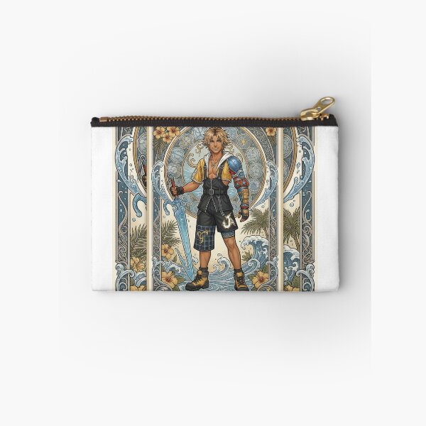 Item preview, Tidus in the style of Alphonse Mucha designed and sold by Solace Sparkles.