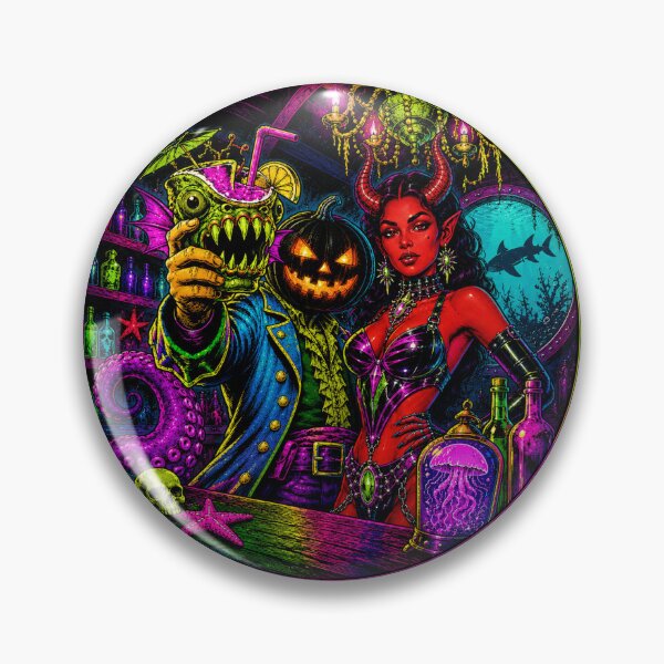 Item preview, Headless Horseman Red Demon - Spooky Nightlight Fantasy Art designed and sold by TheHorsemanRidesAgain.