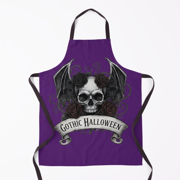 Item preview, Gothic Halloween Skull Bat Wings Roses Graphic designed and sold by Exquisite Design Studio „Paculówka”.
