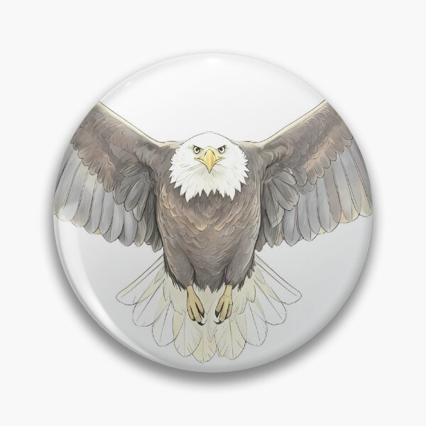 Item preview, Majestic Bald Eagle ​ designed and sold by kaiyanpinpai.