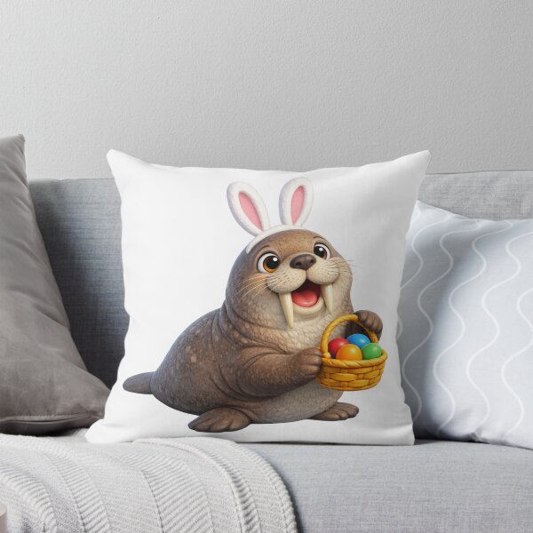 Artikelvorschau, Walross-Osterhase entworfen und verkauft von Sillytoe.