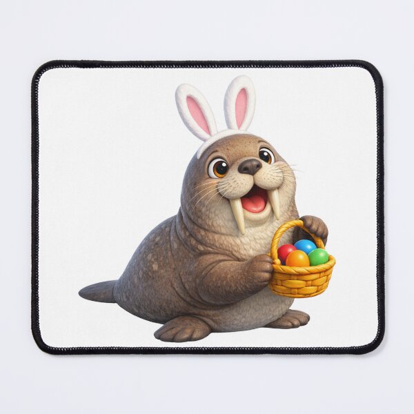 Item preview, Walrus Easter Bunny designed and sold by Sillytoe.