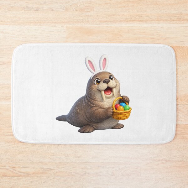 Item preview, Walrus Easter Bunny designed and sold by Sillytoe.