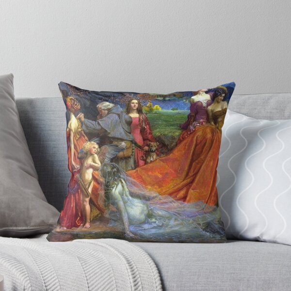 Item preview, Fantasy Wall Art, Now Is Pilgrim Fair Autumn's Charge, John Byam Shaw Illustration designed and sold by RickE.