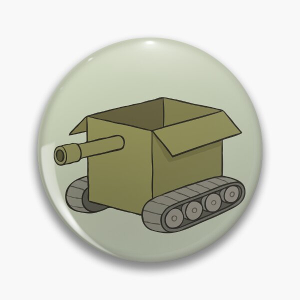 Item preview, Cardboard Box Tank designed and sold by Gkinoki.