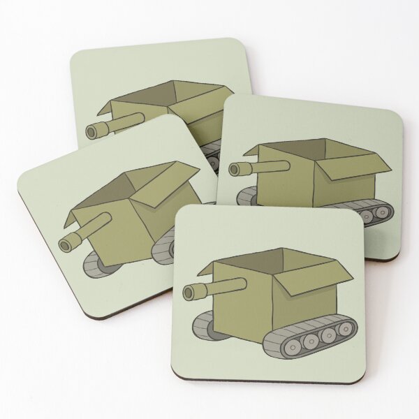 Item preview, Cardboard Box Tank designed and sold by Gkinoki.