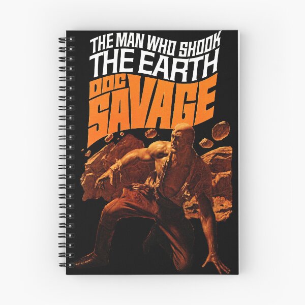 Item preview, Doc Savage - The Man Who Shook The Earth [white] designed and sold by red-leaf.