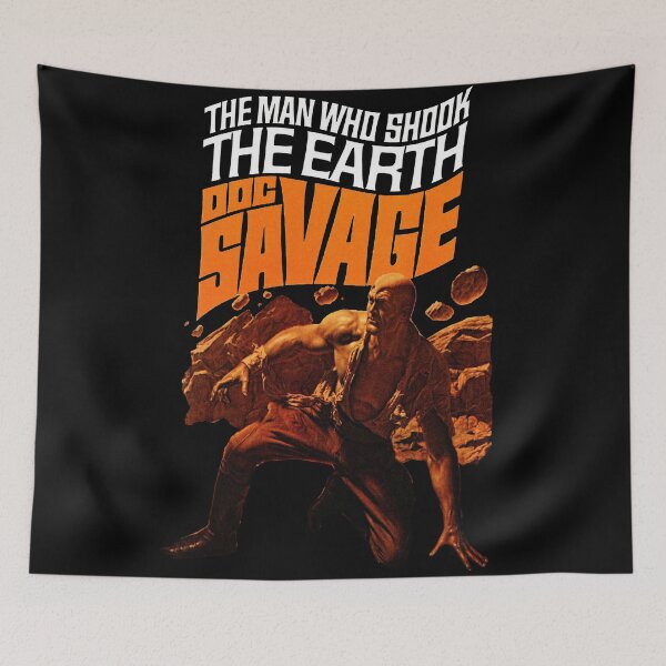 Item preview, Doc Savage - The Man Who Shook The Earth [white] designed and sold by red-leaf.