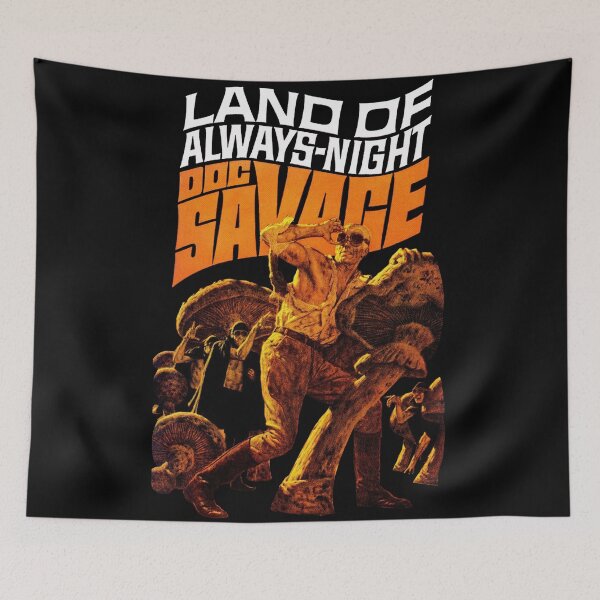 Item preview, Doc Savage - Land of Always Night [white] designed and sold by red-leaf.