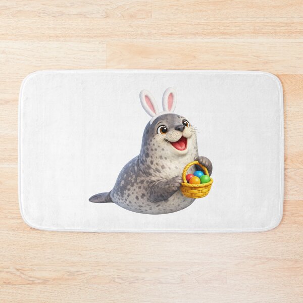 Item preview, Weddell Seal Easter Bunny designed and sold by Sillytoe.
