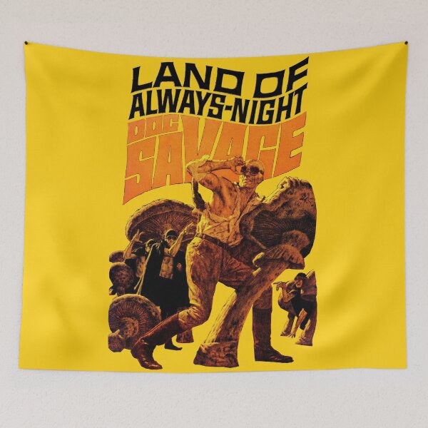 Item preview, Doc Savage - Land of Alway Night [black] designed and sold by red-leaf.