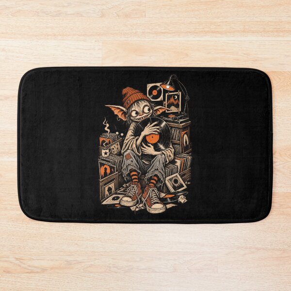 Item preview, Spooky Goblin DJ Vinyl Record Halloween Vintage Music designed and sold by Zizo-DR44.