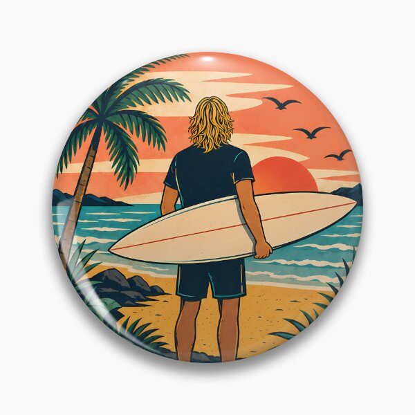 Item preview, Stand Easy Surf Crew Tshirt - Version 2A  (Retro Vintage Vibe) designed and sold by Bombergirls.