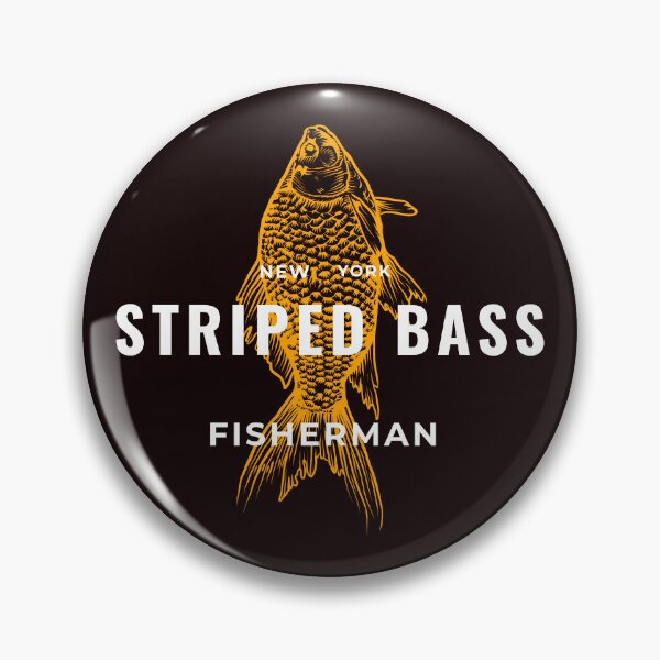 Item preview, NEW YORK STRIPED BASS FISHERMAN designed and sold by JamiesLocker.