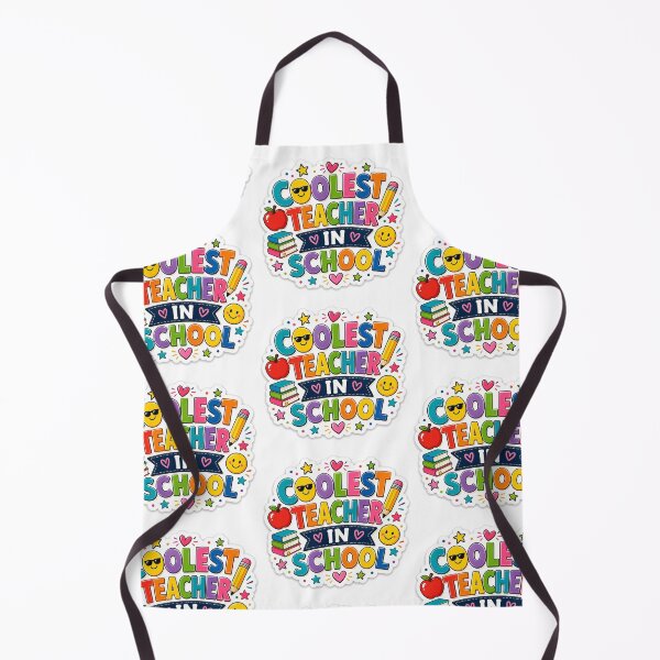 Item preview, coolest teacher in school  designed and sold by OCD_JESSICA.