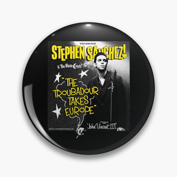 Item preview, Stephen Sanchez American singer-songwriter designed and sold by Tamboxe.