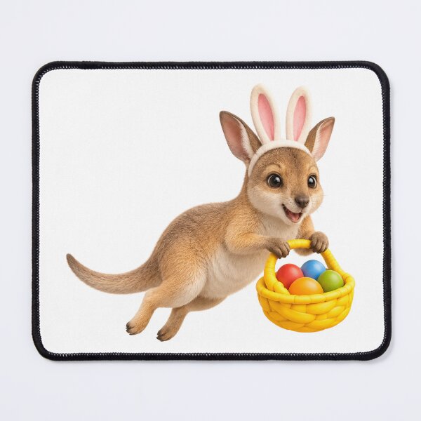 Item preview, Agile Wallaby Easter Bunny designed and sold by Sillytoe.