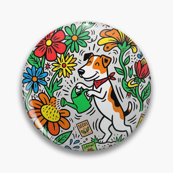 Item preview, Jack Russell Gardener designed and sold by PictoVibe.