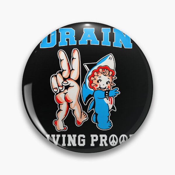Item preview, Drain Living Proof Peace Sign Shark Baby Art designed and sold by Bloowardi.