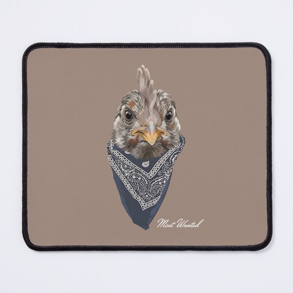 Item preview, Cool Chicken in Paisley Bandana - Funny Rooster Art designed and sold by artworkathome.