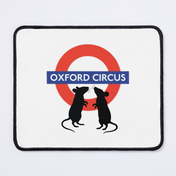 Item preview, Oxford Circus Fighting Mice London Underground Boxing designed and sold by seekingclarity.