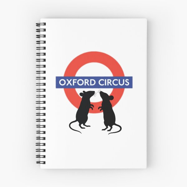 Item preview, Oxford Circus Fighting Mice London Underground Boxing designed and sold by seekingclarity.