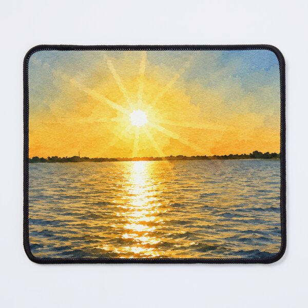 Item preview, Sunset on the river designed and sold by Carol-arts-.