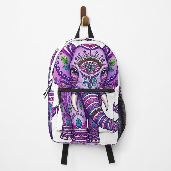 Item preview, Mystical Mandala Elephant Heart Folk Art Illustration designed and sold by reezorrrr.