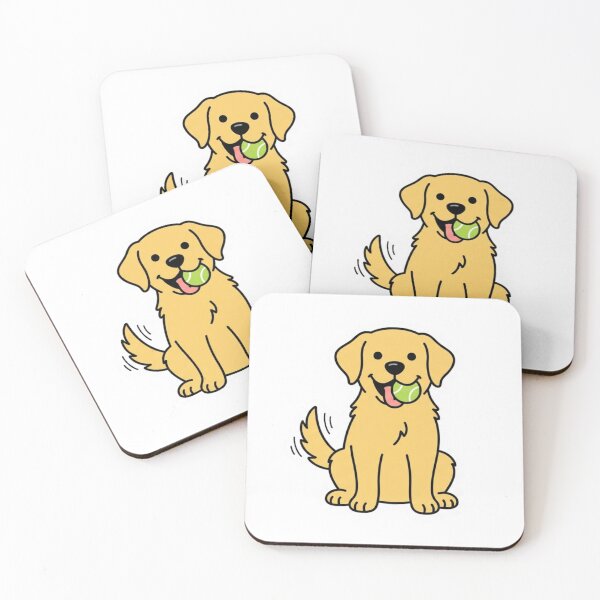 Item preview, The happiest dog with the most precious ball. This yellow Labrador sticker is perfect for lab owners, retriever enthusiasts, and every dog parent who's lost a thousand tennis balls. designed and sold by NeonNerd Studio.