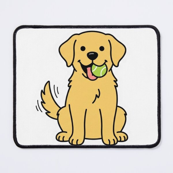 Item preview, The happiest dog with the most precious ball. This yellow Labrador sticker is perfect for lab owners, retriever enthusiasts, and every dog parent who's lost a thousand tennis balls. designed and sold by NeonNerd Studio.