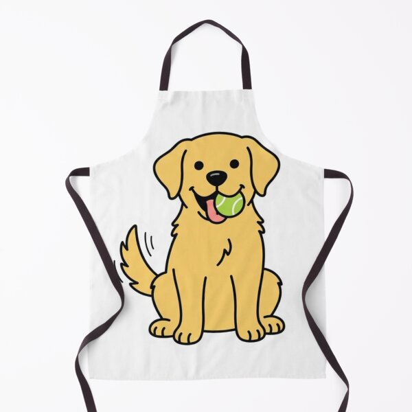 Item preview, The happiest dog with the most precious ball. This yellow Labrador sticker is perfect for lab owners, retriever enthusiasts, and every dog parent who's lost a thousand tennis balls. designed and sold by NeonNerd Studio.