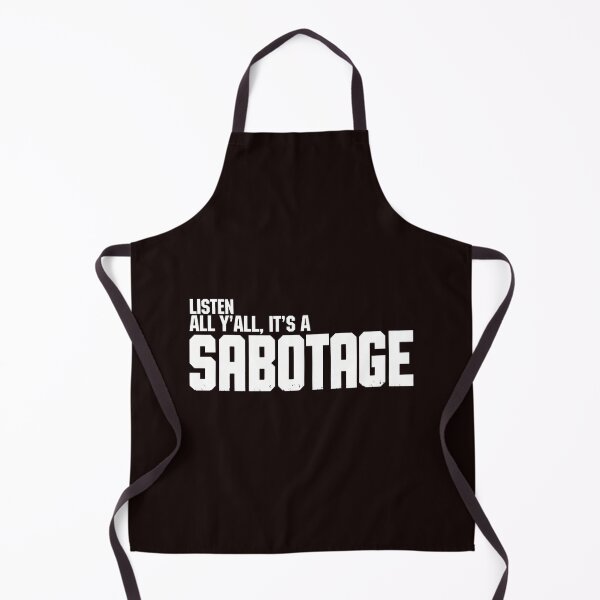 Item preview, Listen All Y'all It's A Sabotage Police Car designed and sold by FlipStrawSpot.