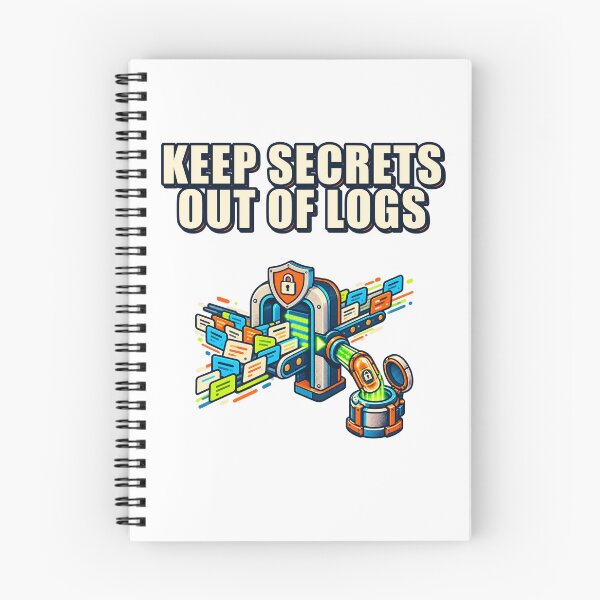 Item preview, Secure Logging Protects Sensitive Data designed and sold by Shope Buzz.