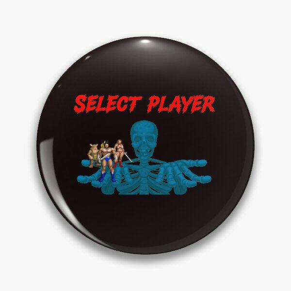 Item preview, Retro Player Select Pixel Art Skeleton designed and sold by FlipStrawSpot.
