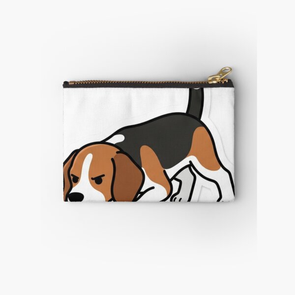 Item preview, Beagle Sniffing Nose Down Tracker Dog Scent Hound Sticker designed and sold by NeonNerd Studio.