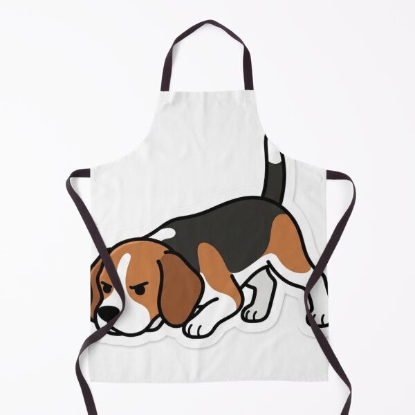 Item preview, Beagle Sniffing Nose Down Tracker Dog Scent Hound Sticker designed and sold by NeonNerd Studio.