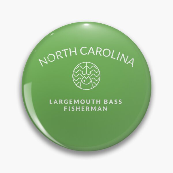 Item preview, NORTH CAROLINA LARGEMOUTH BASS FISHERMAN designed and sold by JamiesLocker.