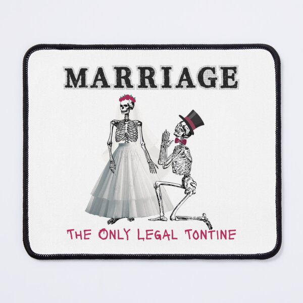 Item preview, Marriage "The Only Legal Tontine" designed and sold by AmongTheWillows.