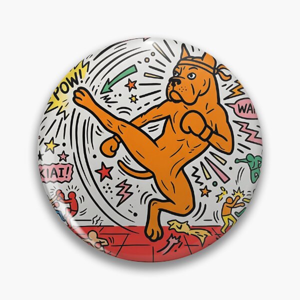 Item preview, Boxer Martial Artist designed and sold by PictoVibe.