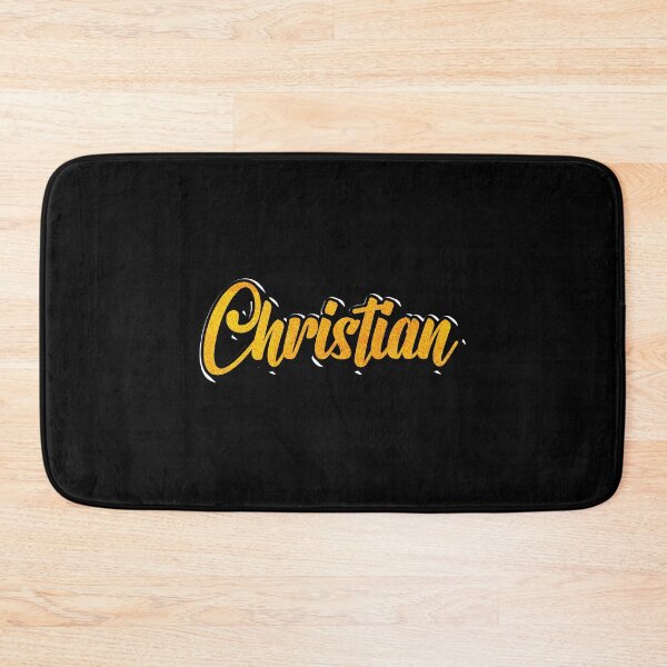 Item preview, Christian Personalized Name - Funny & Cool Custom Gift for Men and Boys, Teens designed and sold by Oussinc.