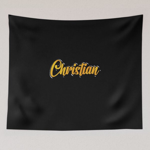 Item preview, Christian Personalized Name - Funny & Cool Custom Gift for Men and Boys, Teens designed and sold by Oussinc.