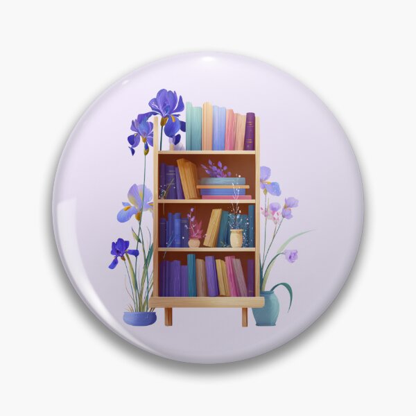 Item preview, Iris Bookshelf designed and sold by bubblyrainbow.