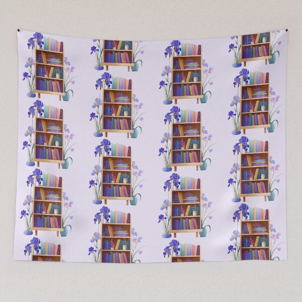 Item preview, Iris Bookshelf designed and sold by bubblyrainbow.
