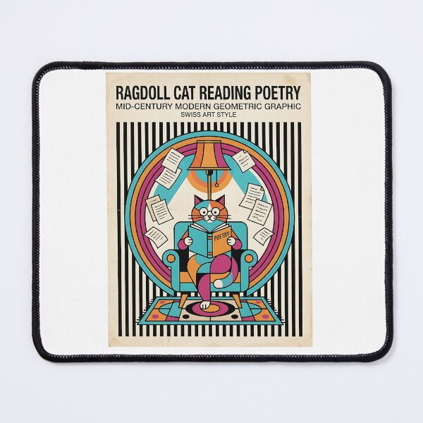 Item preview, Ragdoll Poet designed and sold by PictoVibe.