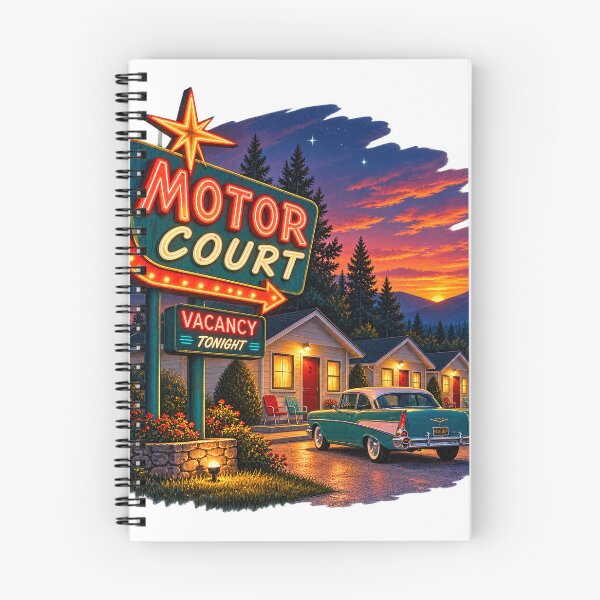 Item preview, Motor Court – Vacancy Tonight designed and sold by Past in Threads.