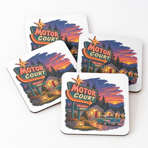 Item preview, Motor Court – Vacancy Tonight designed and sold by Past in Threads.